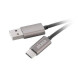 Akasa AK-CBUB32-10GR cable USB USB 2.0 1 m USB A USB C Gris