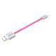 Akasa 0.15m USB 2.0 A/Micro-B cable USB 0,15 m USB A Micro-USB B Rosa