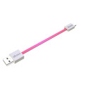 Akasa 0.15m USB 2.0 A/Micro-B cable USB 0,15 m USB A Micro-USB B Rosa