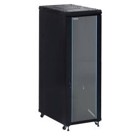 Phasak Armario Rack PRO 19'' 42U 600 x 800 negro con ventilación - PHO 6842 (desmontado)