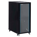 Phasak Armario Rack PRO 19'' 37U 600 x 1000 negro con ventilación - PHO 6137 (desmontado)