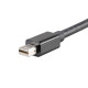 Akasa AK-CBDP07-20BK Adaptador gráfico USB 1920 x 1200 Pixeles Negro