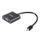 Akasa AK-CBDP07-20BK Adaptador gráfico USB 1920 x 1200 Pixeles Negro