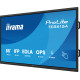 iiyama TE8615A-B2AG pantalla de señalización Diseño de quiosco 2,17 m (85.6'') Wifi 550 cd