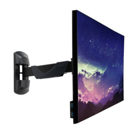 Lindy 40713 soporte para monitor 66 cm (26'') Pared Negro