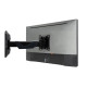 Lindy 40713 soporte para monitor 66 cm (26'') Pared Negro