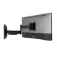 Lindy 40714 soporte para monitor 66 cm (26'') Pared Negro