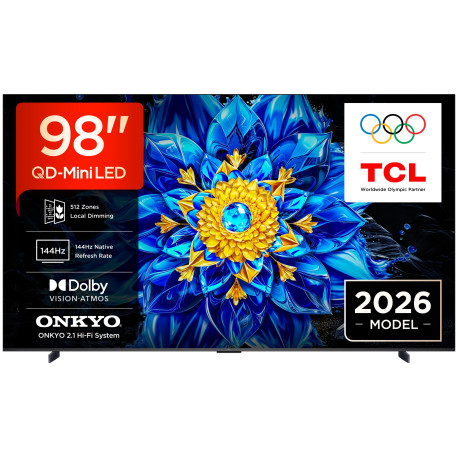 P8L 98P8L Televisor 2,49 m (98) 4K Ultra HD Smart TV Wifi Negro 1000 cd / m²
