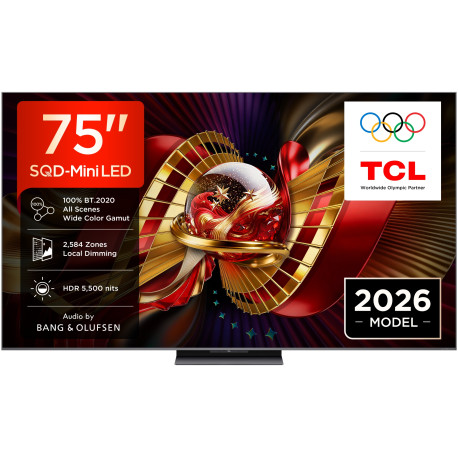 C8L 75C8L Televisor 190,5 cm (75) 4K Ultra HD Smart TV Wifi Negro 5500 cd / m²