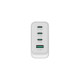Conceptronic ALTHEA22W100 cargador de dispositivo móvil Universal Blanco Corriente alterna Carga rápida Interior