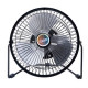 Akasa AK-UFN03-BK ventilador Aluminio, Negro