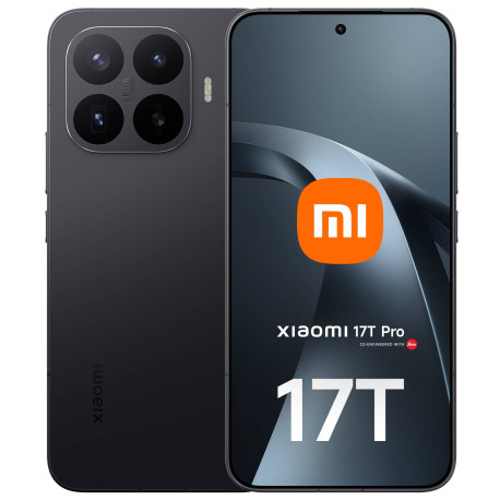 XIAOMI - Xiaomi 17T PRO 17,4 cm (6.83'') 12 GB 512 GB 7000 mAh Negro - mzb0nueeu
