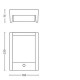 Philips Jardín y exterior Aplique mural Arbour 6 W