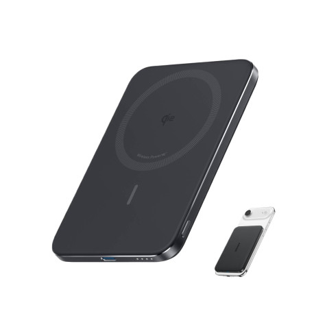 Anker A1665 5000 mAh Cargador inalámbrico Negro