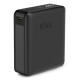 Ksix BPB10HD01 batería externa Polímero de litio 10000 mAh Negro