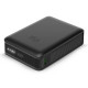 Ksix BPB10HD01 batería externa Polímero de litio 10000 mAh Negro