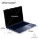HP EliteBook X G2a 14 inch Notebook Next Gen AI PC Wolf Pro Security Edition Copilot+