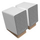 ONKYO GX-10DB De 2 vías Gris, Blanco Inalámbrico y alámbrico 30 W