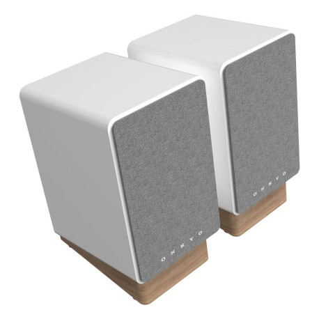 ONKYO GX-30ARC De 2 vías Gris, Blanco Inalámbrico y alámbrico 50 W