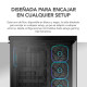 NOX Hummer BLADE, Torre ATX, ARGB, Ultra Airflow, Negro