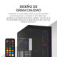 NOX Hummer BLADE, Torre ATX, ARGB, Ultra Airflow, Negro