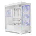 NOX Hummer BLADE, Torre ATX, ARGB, Ultra Airflow, Blanco