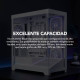 NOX Hummer BLADE, Torre ATX, ARGB, Ultra Airflow, Blanco