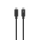 TNB cable 1 meter USB-C/2.0 USB-C  - Black