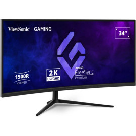Viewsonic VX3418C-2K pantalla para PC 86,4 cm (34'') 3440 x 1440 Pixeles UltraWide Quad HD Negro