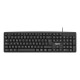 iggual Teclado USB estándar CK-STANDARD-105T negro