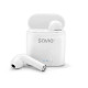 Savio TWS-01 Białe Auriculares Inalámbrico Dentro de oído Llamadas/Música/Deporte/Uso diario Bluetooth Blanco
