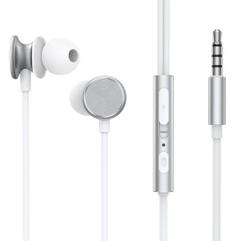 JOYROOM JR-EW03 Auriculares Alámbrico Dentro de oído Gris, Plata