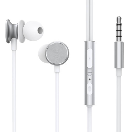 JOYROOM JR-EW03 Auriculares Alámbrico Dentro de oído Gris, Plata
