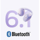 SHOKZ OpenDots Air Auriculares Inalámbrico Clip de oreja Llamadas/Música/Deporte/Uso diario Bluetooth Púrpura