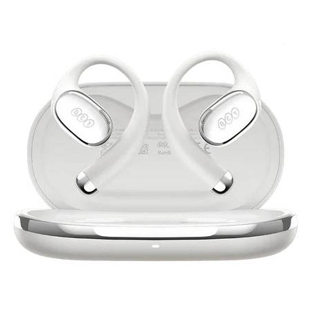 QCY Crossky R70 Auriculares Inalámbrico De oreja abierta Llamadas/Música Bluetooth Gris claro, Plata