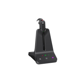 Yealink WH63 E2 Teams Auriculares Inalámbrico gancho de oreja Oficina/Centro de llamadas Negro