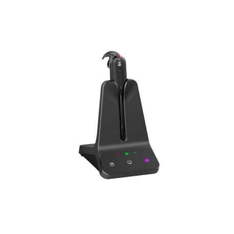 Yealink WH63 E2 Teams Auriculares Inalámbrico gancho de oreja Oficina/Centro de llamadas Negro