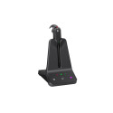 Yealink WH63 E2 Teams Auriculares Inalámbrico gancho de oreja Oficina/Centro de llamadas Negro