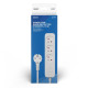 Savio Surge Protective 3-socket power strip 1.5m white LZ-07 3 salidas AC Tipo F 1,5 m Blanco