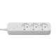 Savio Surge Protective 3-socket power strip 1.5m white LZ-07 3 salidas AC Tipo F 1,5 m Blanco
