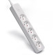 Savio Power strip 5 sockets 3m white LZ-09 5 salidas AC Tipo F Blanco