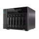 Asustor LOCKERSTOR 6 Gen2 NAS Escritorio Intel® Celeron® N5105 8 GB DDR4 Unidad de disco duro ADM Negro