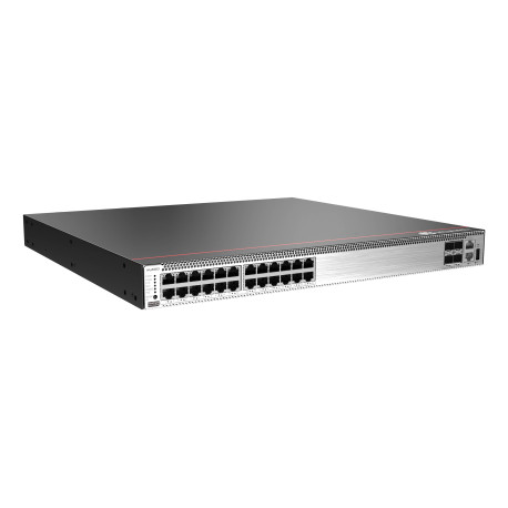 Huawei CloudEngine S5731-S24P4X Gestionado L3 Gigabit Ethernet (10/100/1000) Energía sobre Ethernet (PoE) 1U Negro, Plata