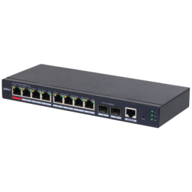 (DH-S4210-8GT-110) DAHUA SWITCH INDUSTRIAL L2 GESTIONABLE POE WATCHDOG 8 PUERTOS
