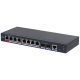 (DH-S4210-8GT-110) DAHUA SWITCH INDUSTRIAL L2 GESTIONABLE POE WATCHDOG 8 PUERTOS