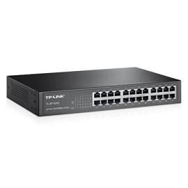 TP-LINK - TP-Link TL-SF1024D Fast Ethernet (10/100) Negro - TL-SF1024D V2