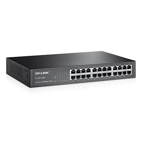 TP-LINK - TP-Link TL-SF1024D Fast Ethernet (10/100) Negro - TL-SF1024D V2