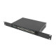 Lanberg RSFE-24P-2C-360 switch No administrado Gigabit Ethernet (10/100/1000) Energía sobre Ethernet (PoE) 1U Negro