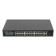 Lanberg RSFE-24P-2C-360 switch No administrado Gigabit Ethernet (10/100/1000) Energía sobre Ethernet (PoE) 1U Negro