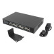 Lanberg RSFE-24P-2C-250 switch No administrado Gigabit Ethernet (10/100/1000) Energía sobre Ethernet (PoE) 1U Negro